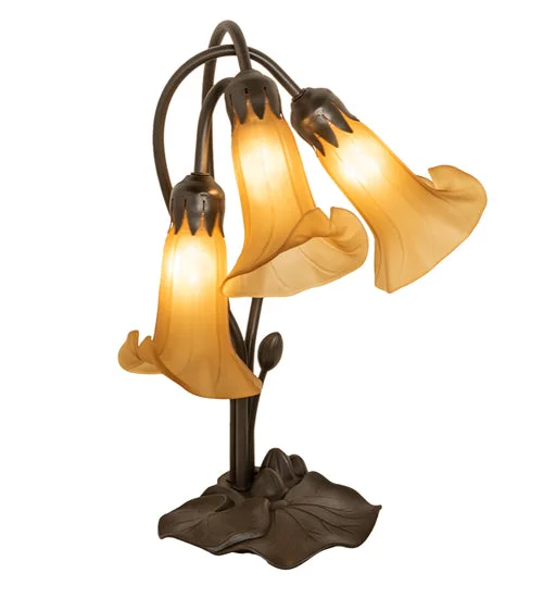 ceramic table lamps with hand painted designs for an artistic touchceramic table lamps with hand painted designs for an artistic touch16"H Amber Pond Lily 3 Lt Table Lamp