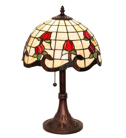 rustic farmhouse table lamps for cozy kitchensrustic farmhouse table lamps for cozy kitchens19"H Roseborder Table Lamp