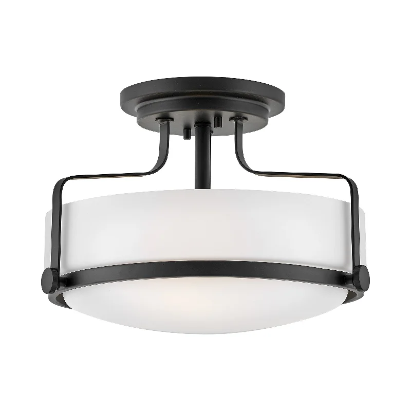 Track lighting for creating a moody atmosphereHarper Semi-Flush Mount Ceiling Light