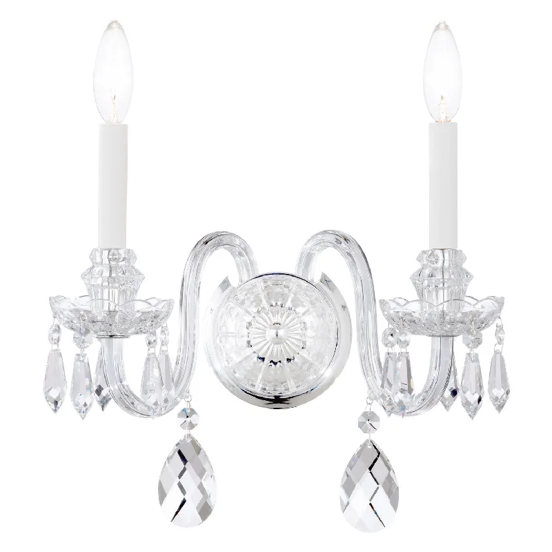 Track lighting for highlighting kitchen cabinetsHamilton Double Nouveau Wall Sconce