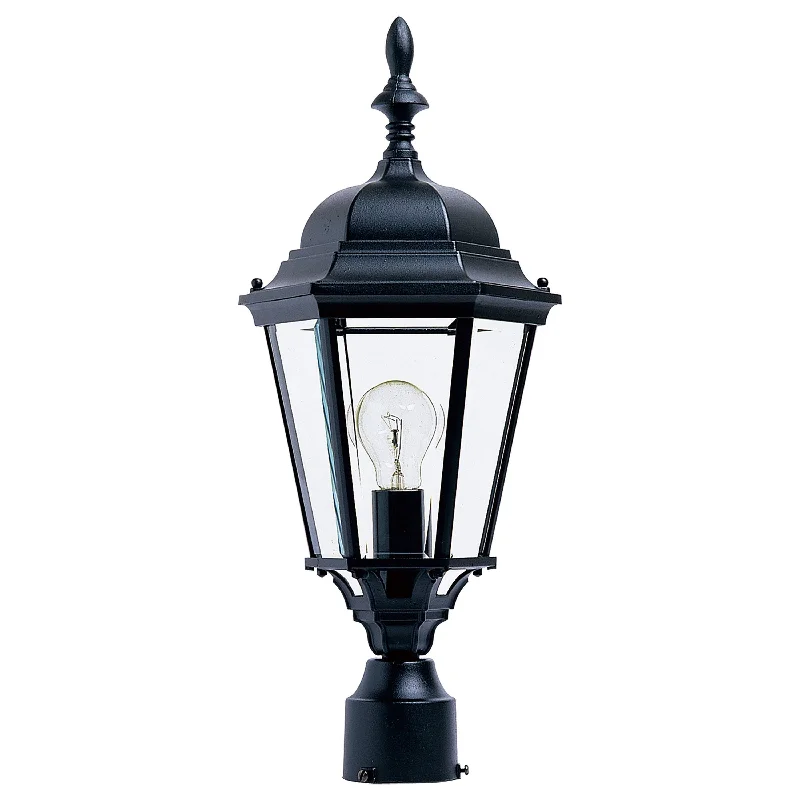 Track lighting for illuminating dining tablesWestlake Cast 1-Light Outdoor Pole / Post Lantern