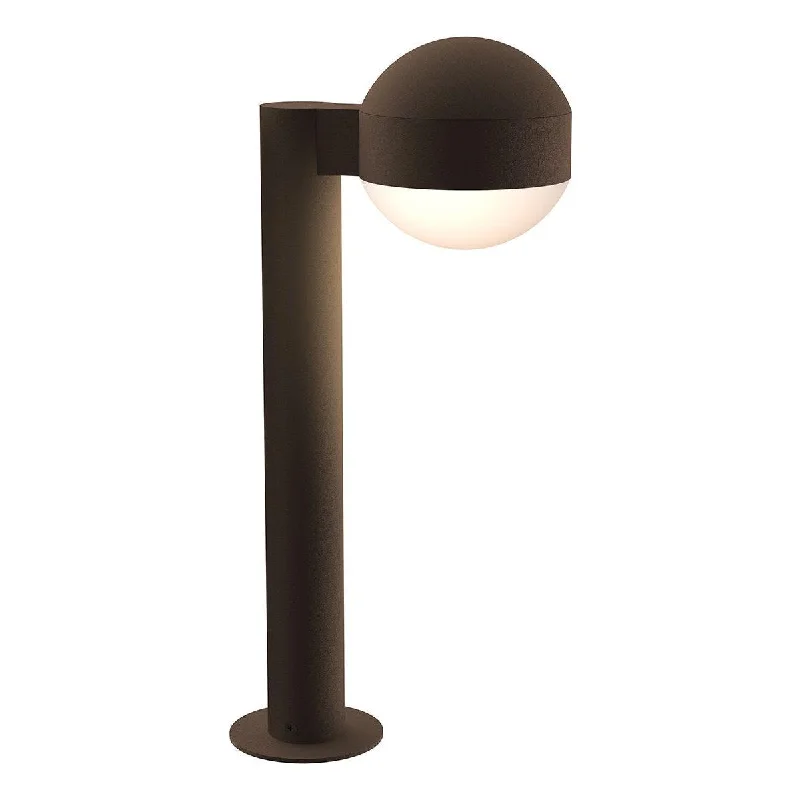 Track lighting for outdoor gardensREALS 16" LED Bollard with Dome Cap and Dome Lens