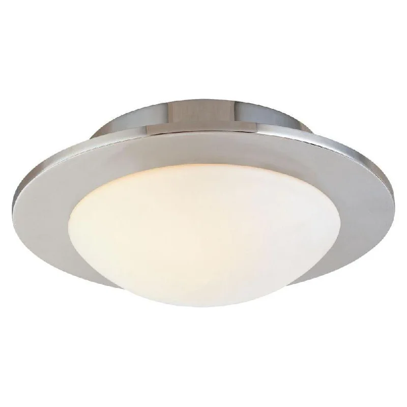Track lighting with clear glass shadesDiscus 21" Surface Mount