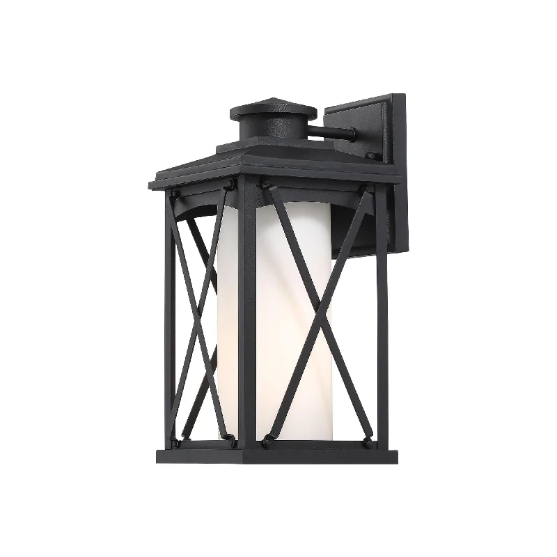 White track lighting for a clean lookwood wall lamps with natural grain for a warm and organic feelLansdale Outdoor Wall Light
