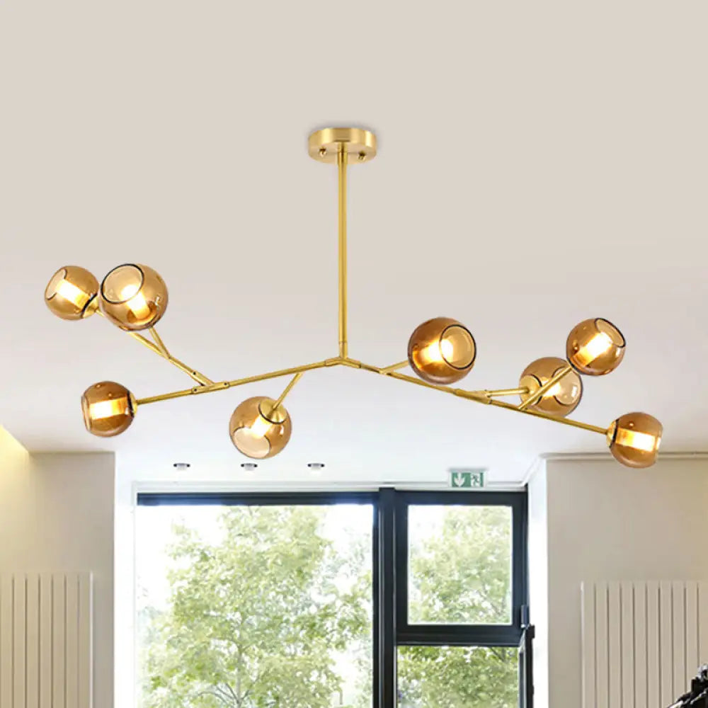 Chandeliers with Metal Frames in Silver FinishChandeliers with Metal Frames in Silver FinishModern 8-Bulb Brass Chandelier Ceiling Light with Amber Glass Shades Chandeliers with Metal Frames in Silver FinishChandeliers with Metal Frames in Silver FinishModern 8-Bulb Brass Chandelier Ceiling Light with Amber Glass Shades