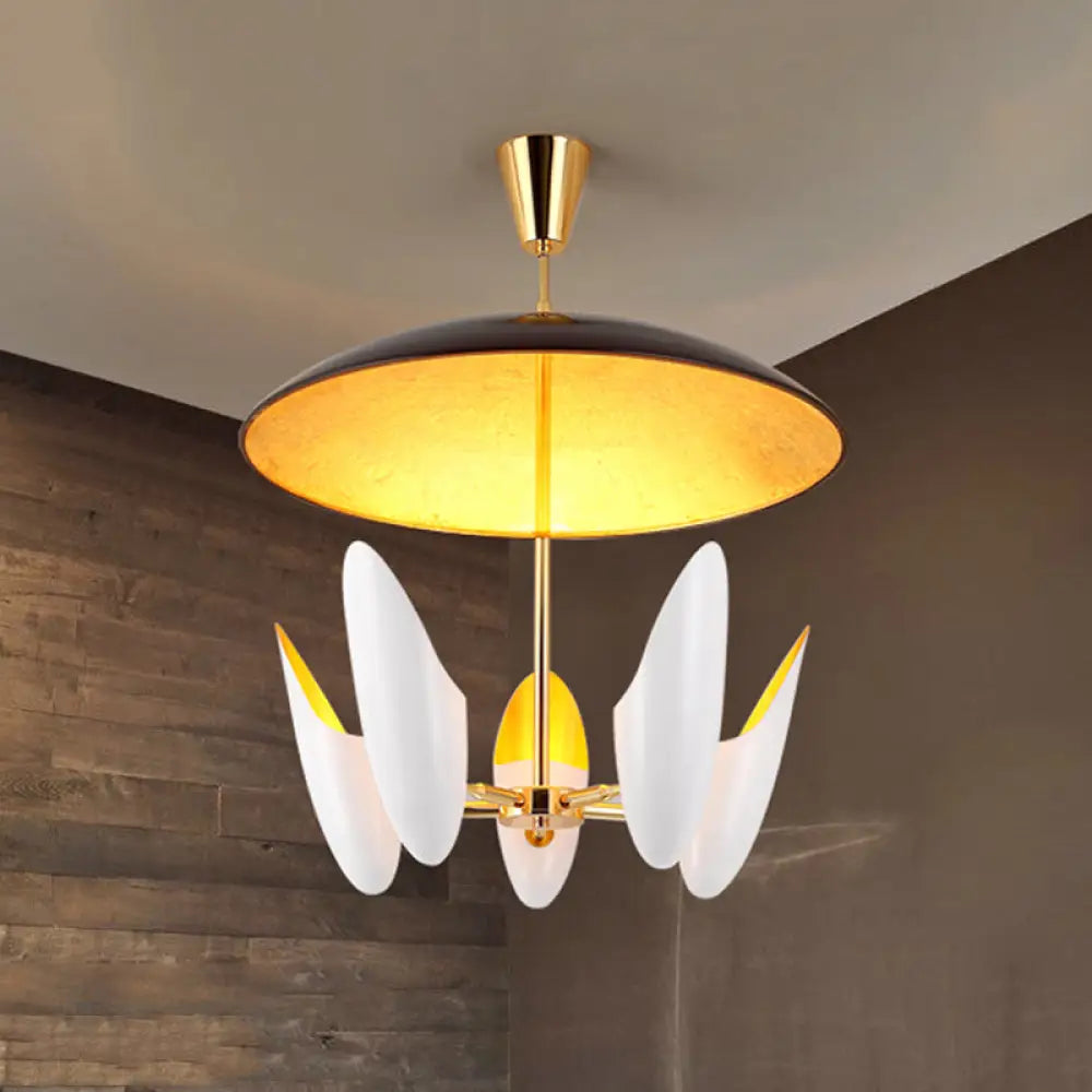 Chandeliers with Candle - Style Bulbs for a Classic AestheticChandeliers with Candle - Style Bulbs for a Classic AestheticModern White Pendant Ceiling Lamp - Aluminum Capsule Chandelier with Chamfered Design, 5 Heads and Black Dome Top Chandeliers with Candle - Style Bulbs for a Classic AestheticChandeliers with Candle - Style Bulbs for a Classic AestheticModern White Pendant Ceiling Lamp - Aluminum Capsule Chandelier with Chamfered Design, 5 Heads and Black Dome Top
