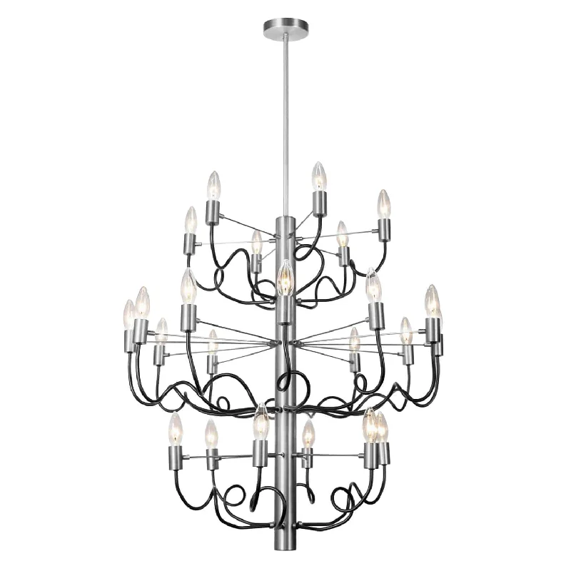 Chandeliers with Colored Glass for a Splash of ColorChandeliers with Colored Glass for a Splash of ColorAbaco 24 Light Chandelier