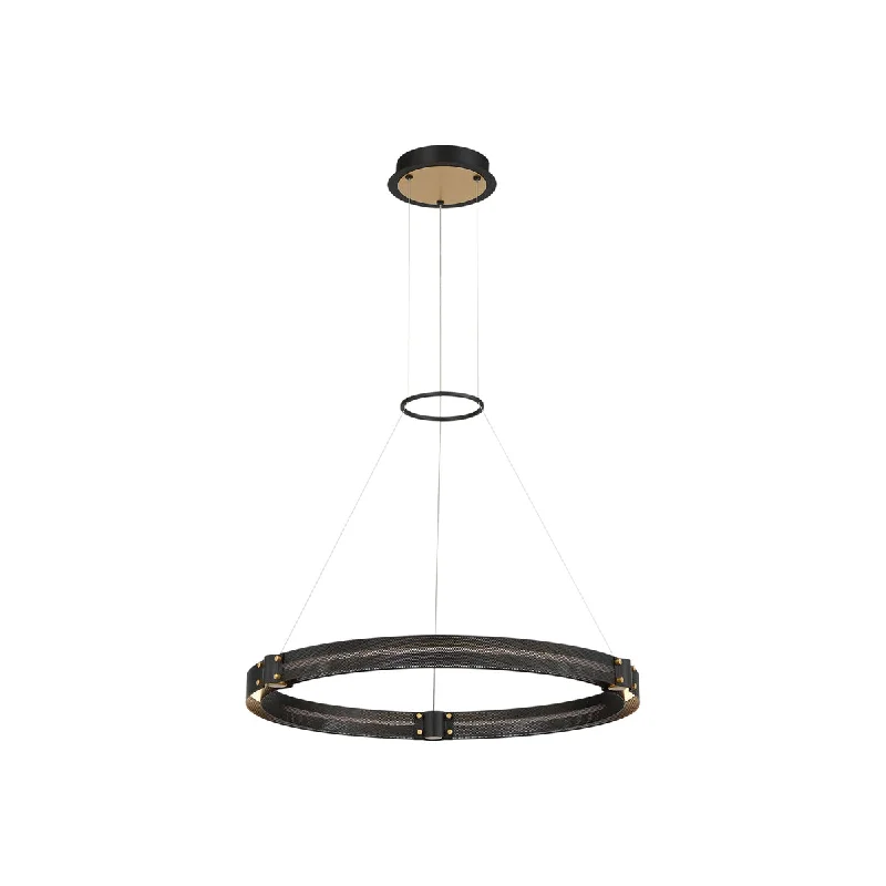 Chandeliers with Metal Frames in Black FinishChandeliers with Metal Frames in Black FinishAdmiral LED Chandelier