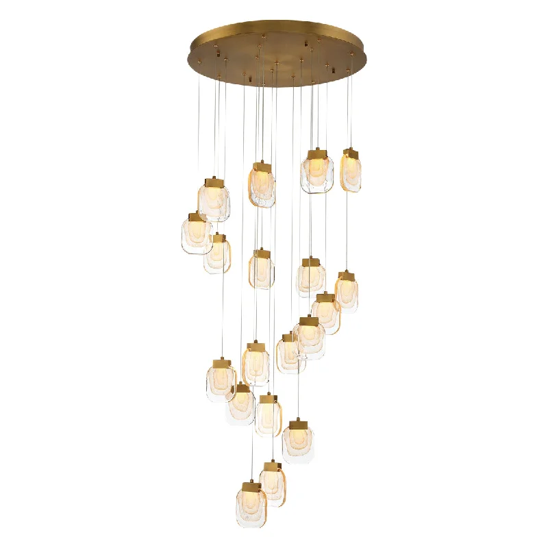 Chandeliers with Metal Frames in Bronze FinishChandeliers with Metal Frames in Bronze FinishPaget LED Chandelier Chandeliers with Metal Frames in Bronze FinishChandeliers with Metal Frames in Bronze FinishPaget LED Chandelier