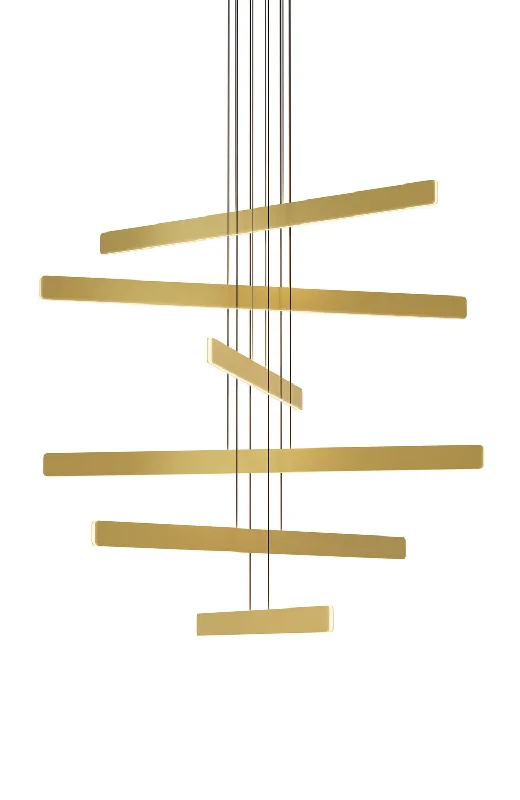 Chandeliers for Living Rooms to Create a Focal PointChandeliers for Living Rooms to Create a Focal PointKoncept Sub SUB-C6-SW-GLD Chandelier Light - Gold