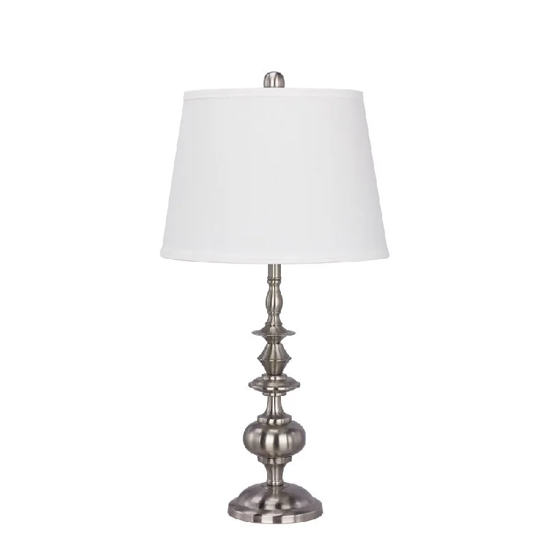 wooden table lamps with natural grain for a warm and organic feelwooden table lamps with natural grain for a warm and organic feel26 inch Metal Table Lamp With Brushed Nickel Finish