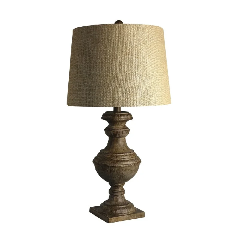 modern minimalist table lamps for contemporary living roomsmodern minimalist table lamps for contemporary living roomsFangio Lighting's 6264COF 28 in. Classic Urn On Square Pedestal Resin Table Lamp in Cottage Coffee