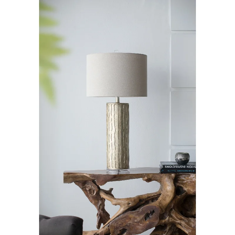 rustic farmhouse table lamps for cozy kitchensrustic farmhouse table lamps for cozy kitchensTall Cylinder Table Lamp with Beige Drum Shade